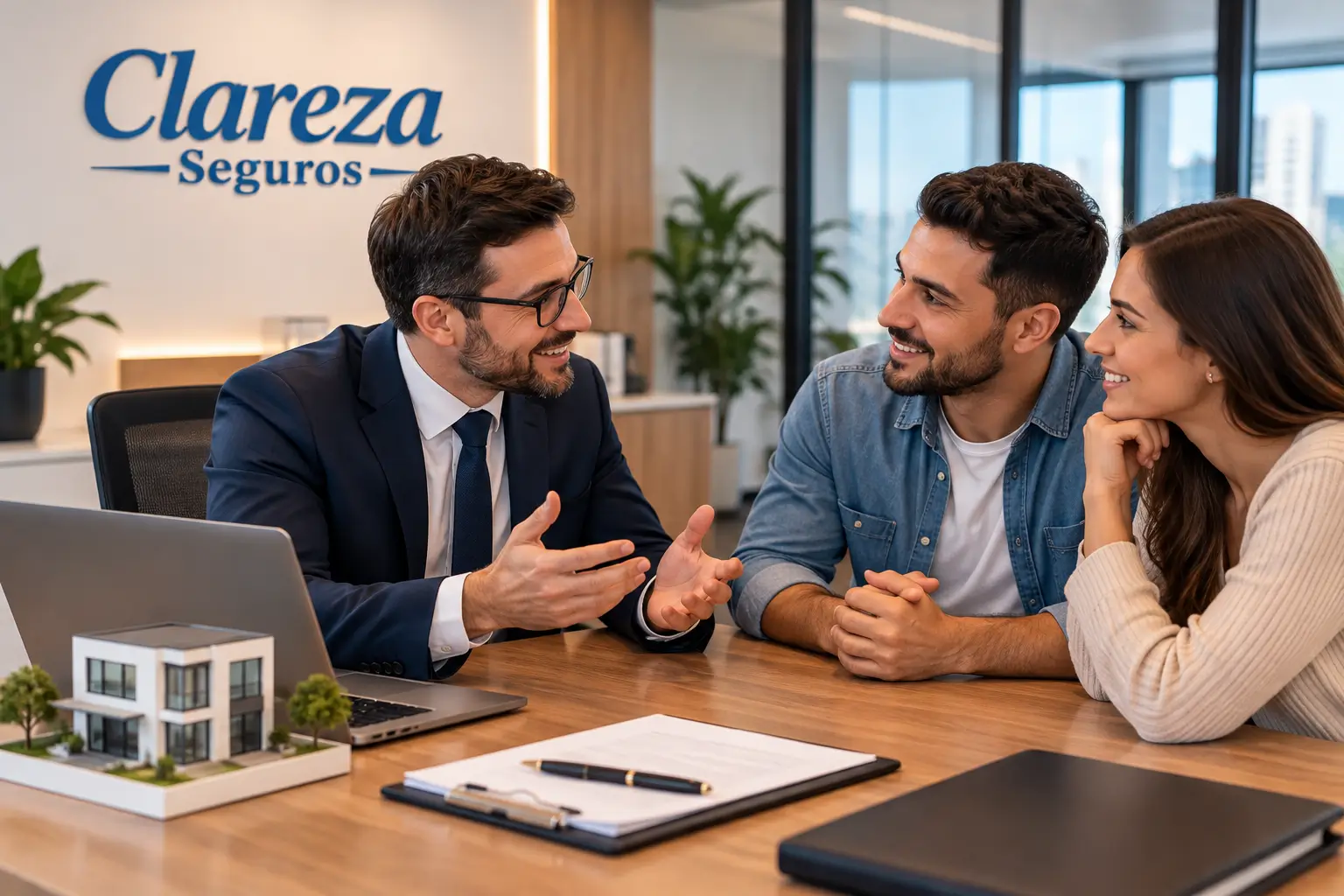 Contratação de consórcio de imóvel com a Clareza Seguros