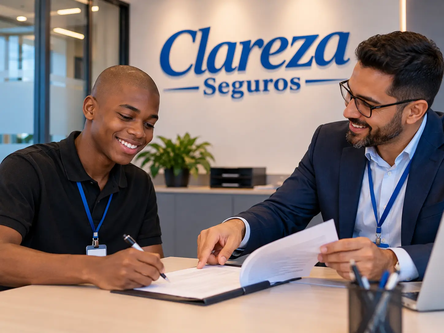 Contratação de seguro estagiário com a Clareza Seguros