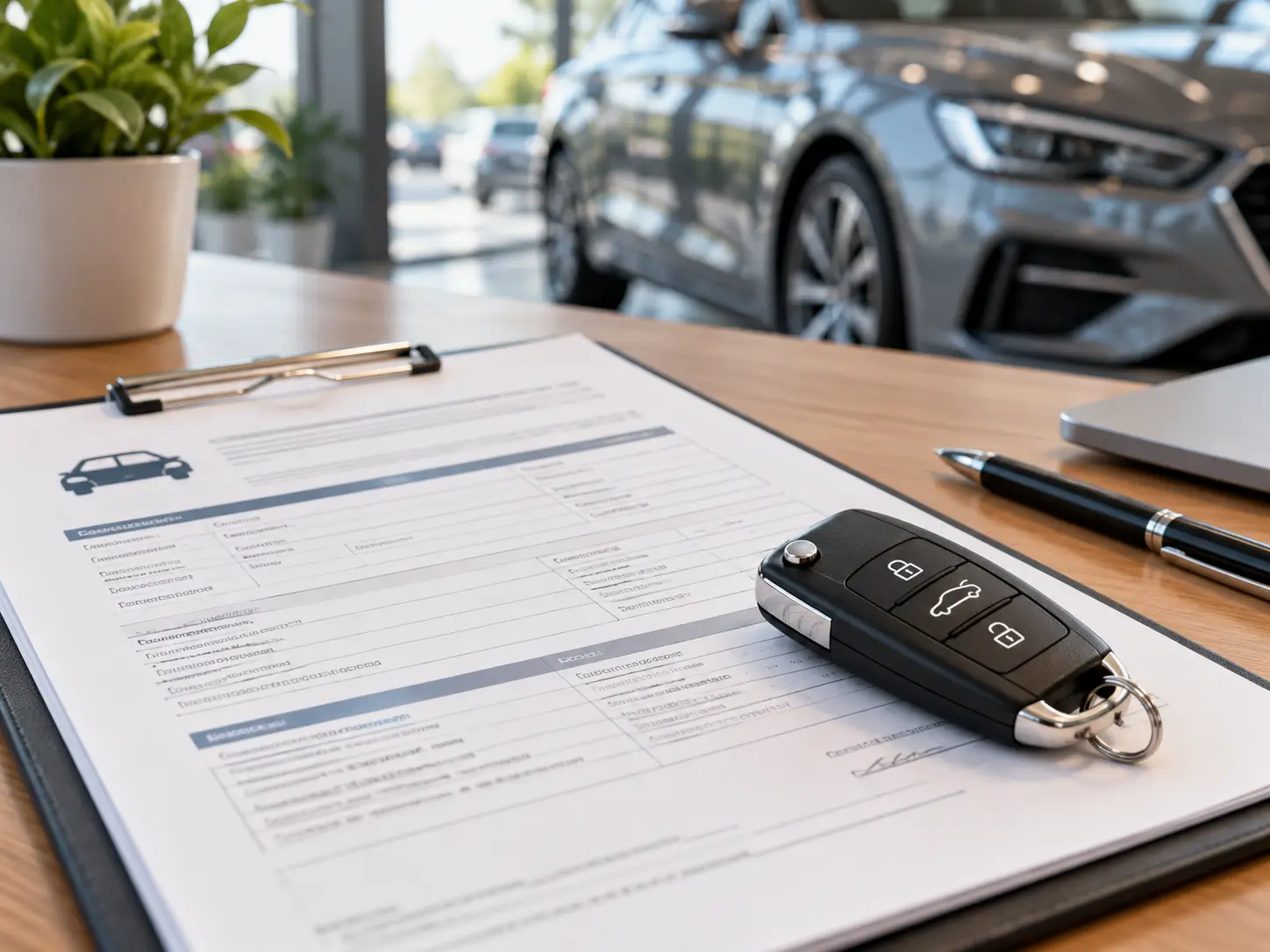 O que é seguro carro: apólice e chave do veículo