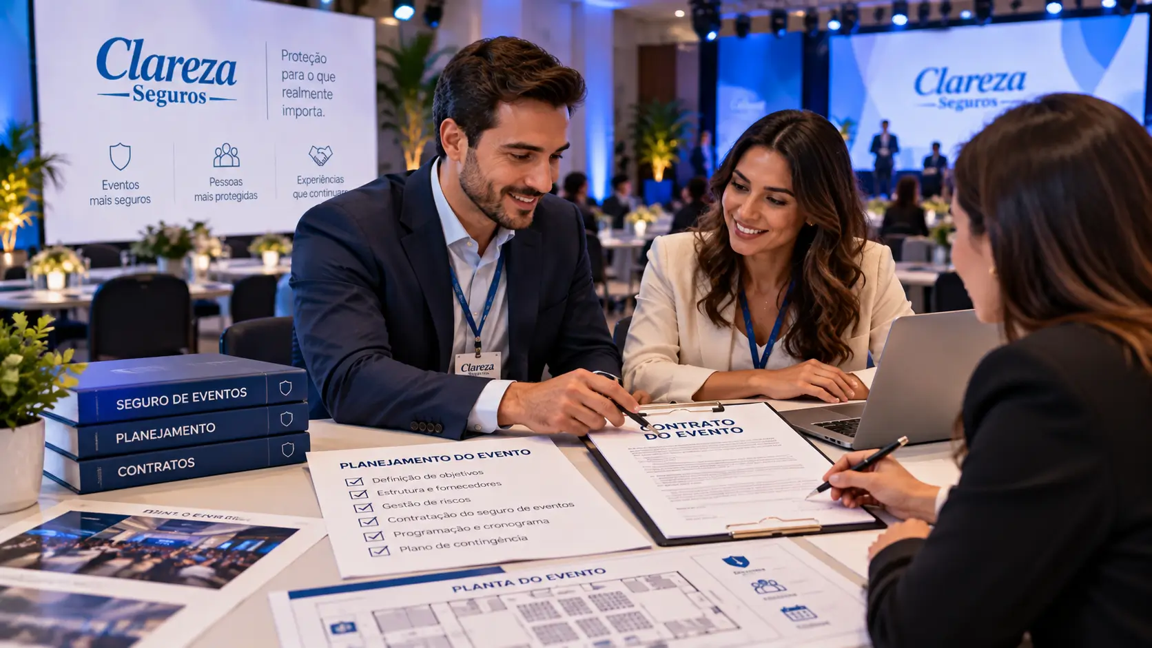 O que é seguro de eventos: planejamento e contrato do evento