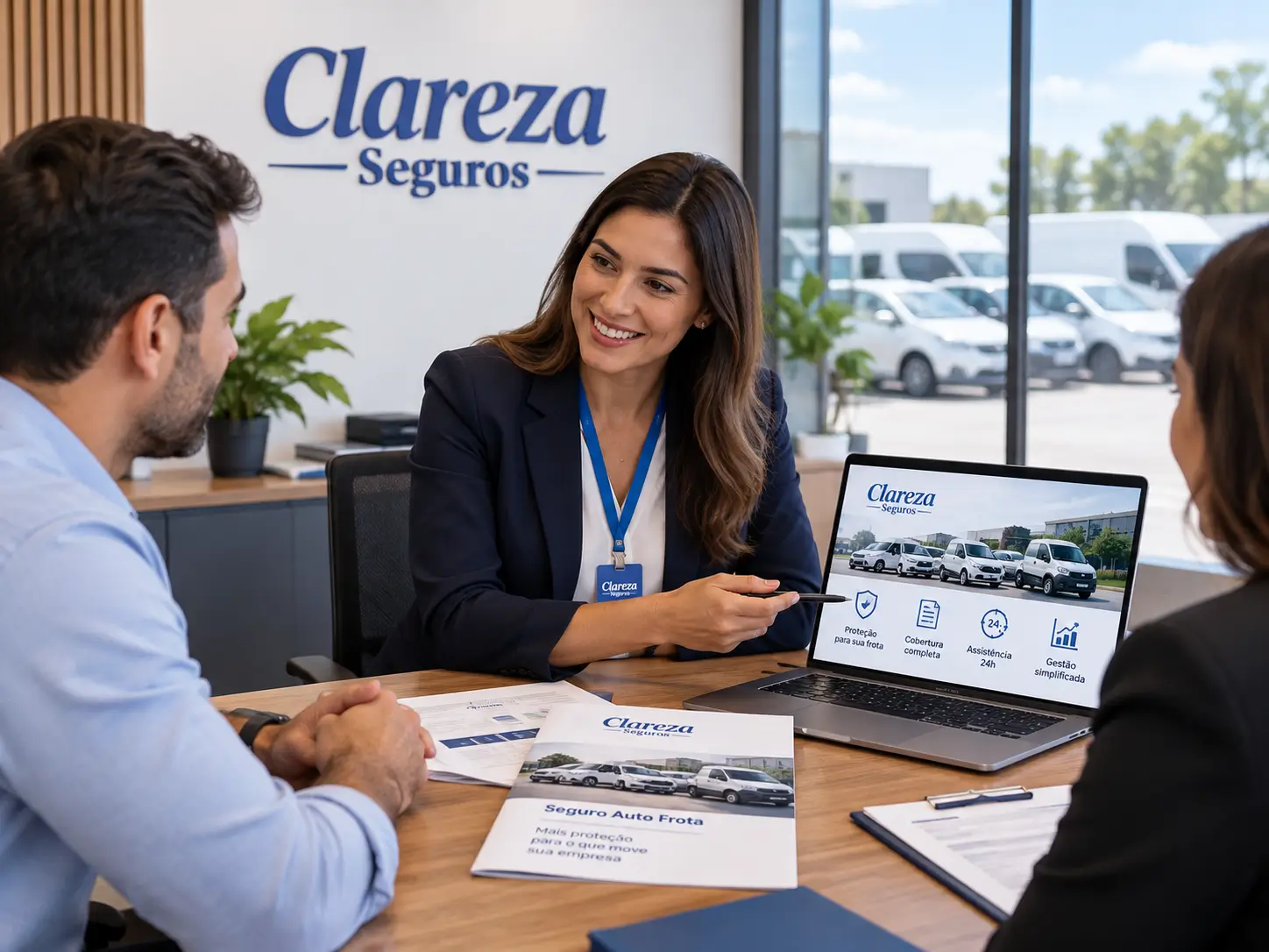 Contratação de seguro auto frota com corretor da Clareza Seguros
