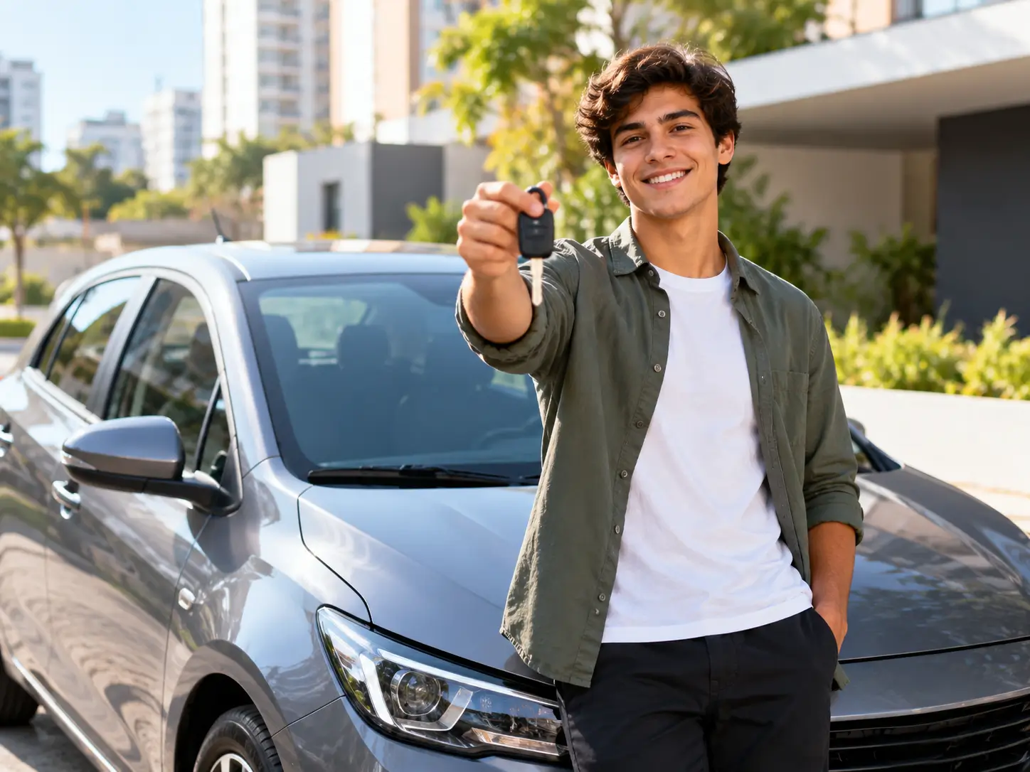 Seguro carro para o primeiro carro e motorista jovem