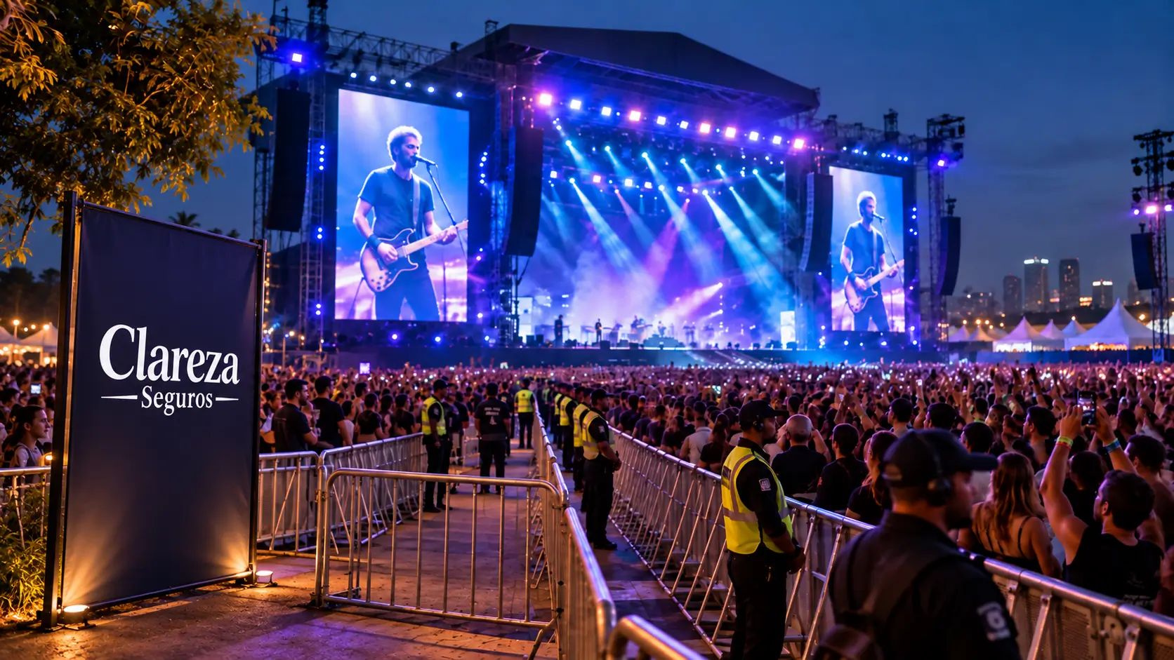 Seguro de eventos para show e festival com público