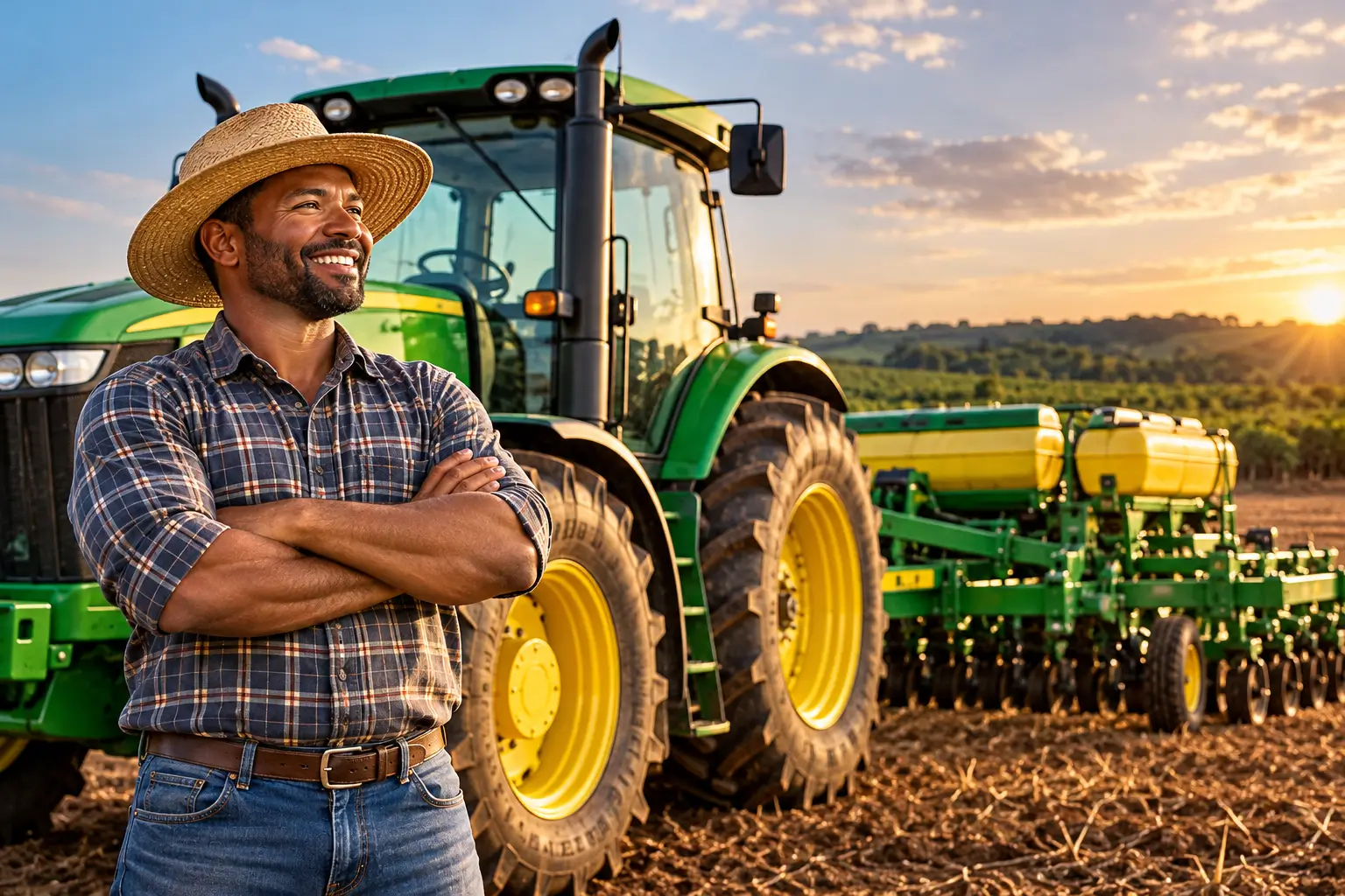 Seguro de máquinas agrícolas: trator e implementos