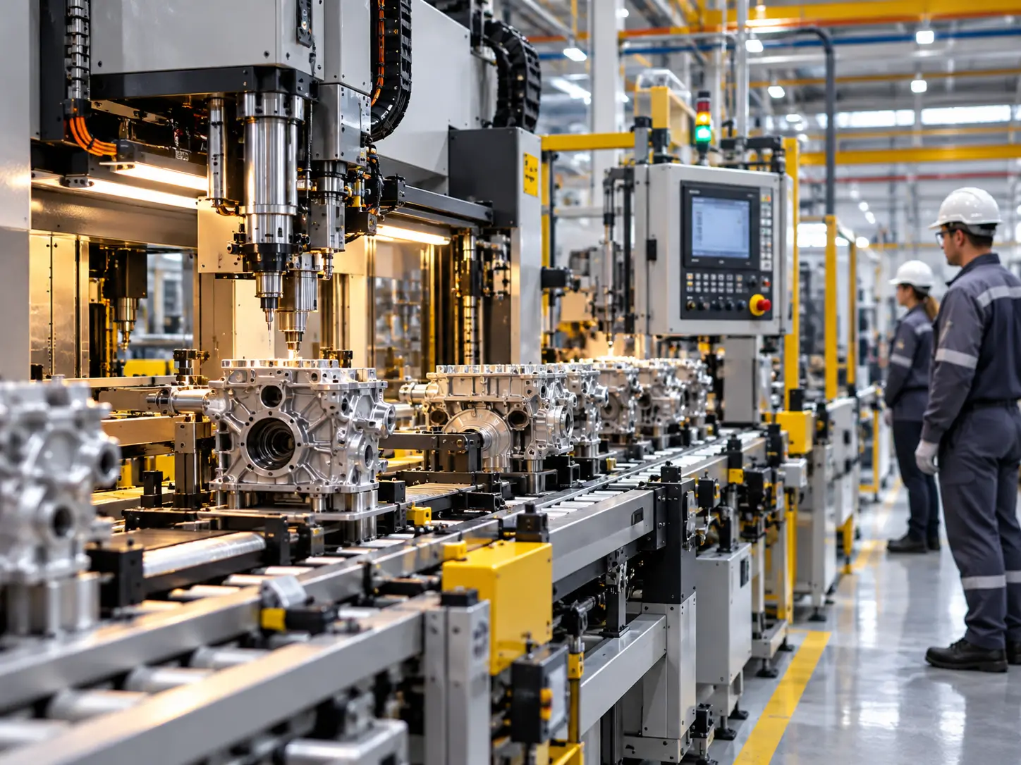 Seguro de máquinas para indústria: equipamento na linha de produção