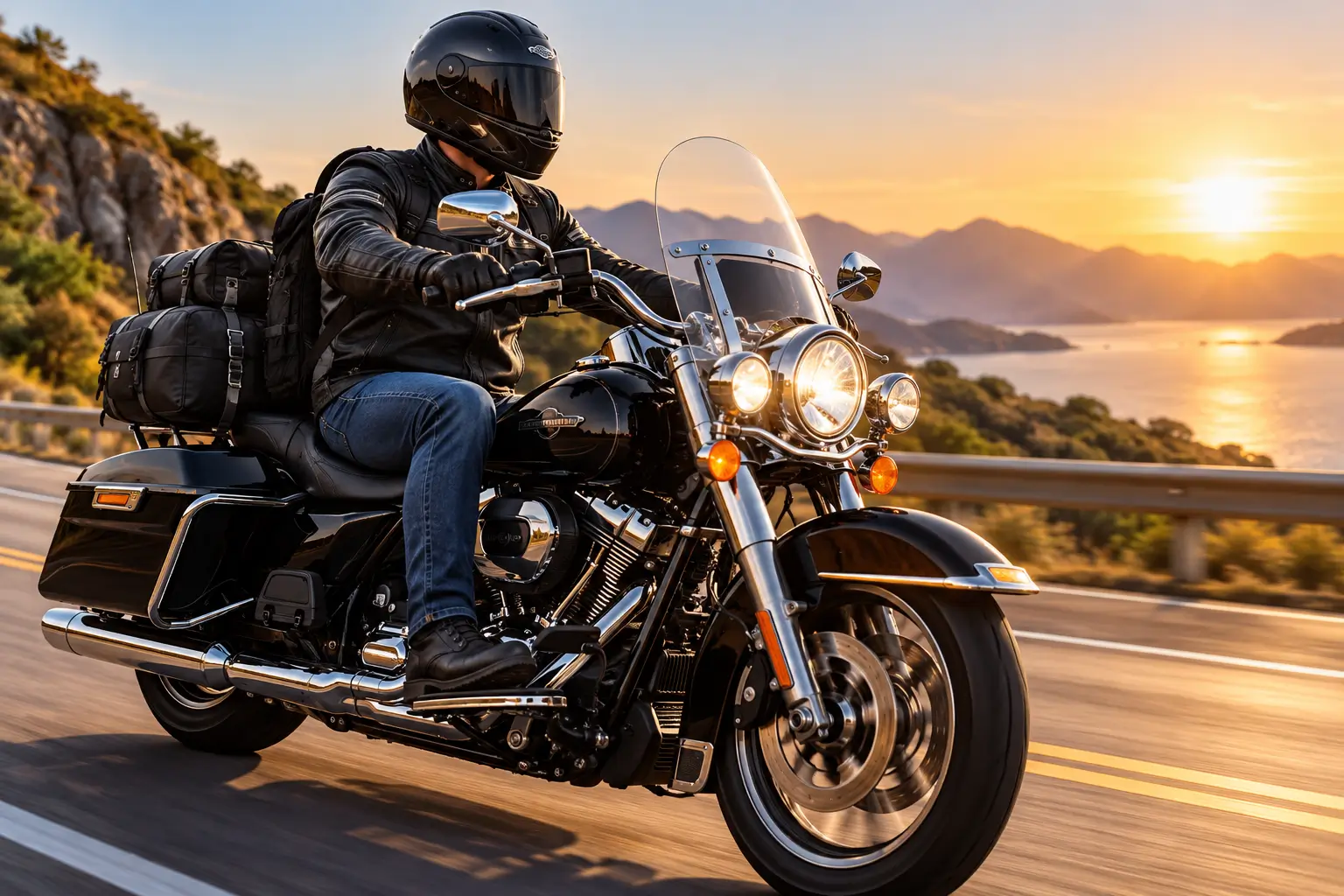 Seguro de moto para viagem e lazer